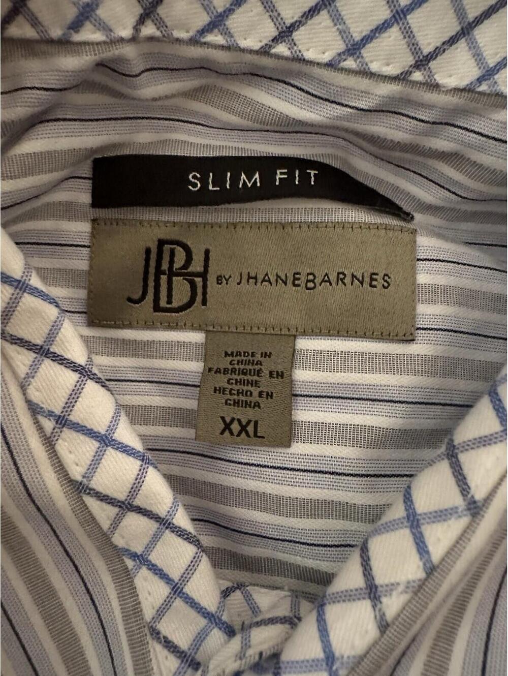 Lot of 4 Men's Dress Shirts XL XXL Steven Land JBH Paul Fredrick Van Heusen - Picture 5 of 7